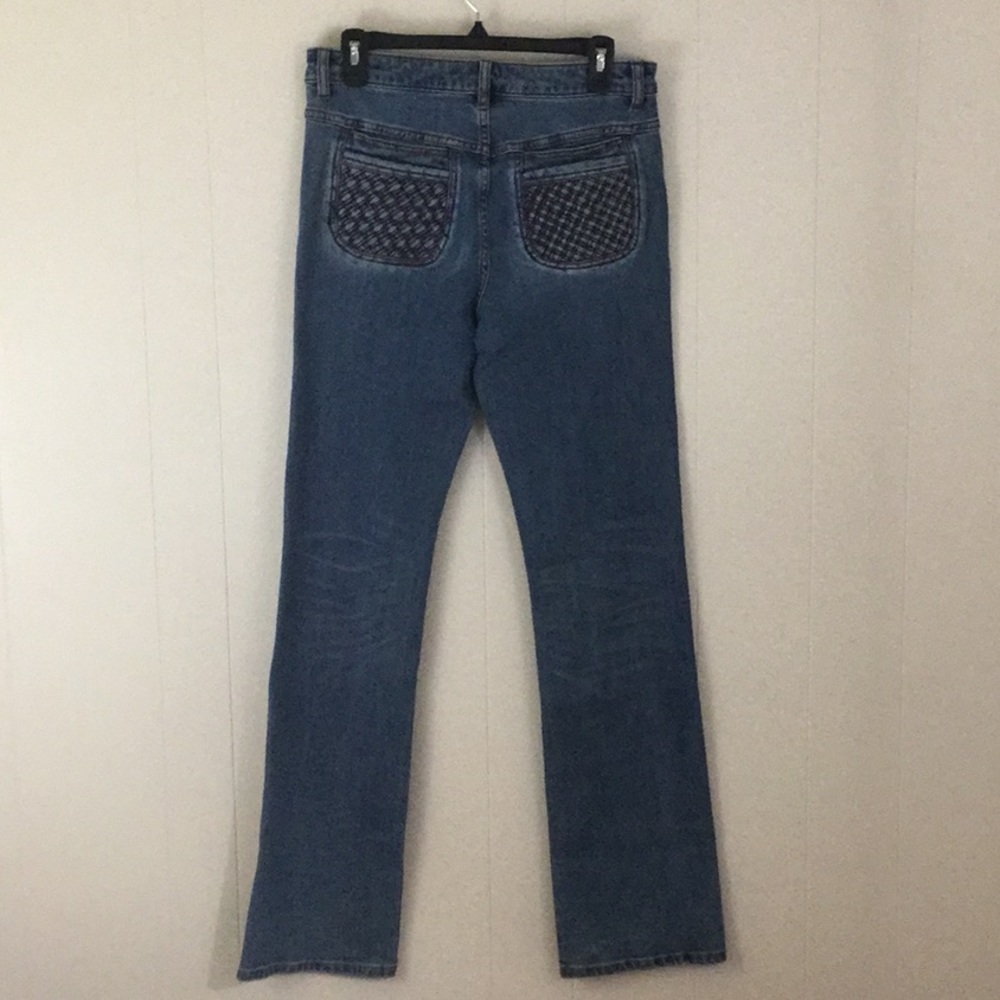 NWOT Free People braided pocket jeans. Size 28.